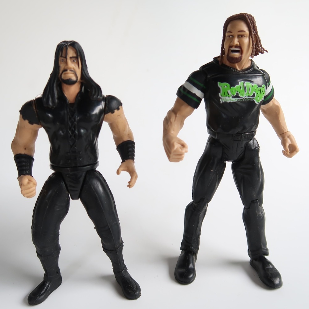Road Dogg Jesse James vs Undertaker‎ WWE Wrestling Figure Vintage Jakks lot WWF